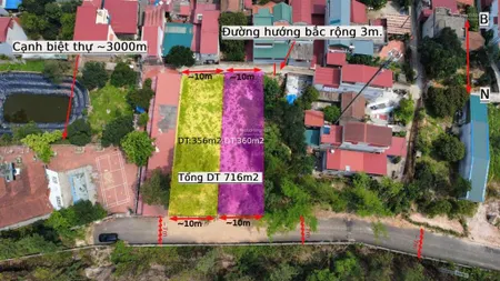 Chính chủ bán đất 716m2 phường hạp lĩnh tp bắc ninh