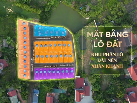 Dàn đất nền hoa hậu ở xuân khanh, sơn tây