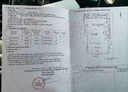 Bán đất 19711.4m² giá 259.5 tỷ Phường Dĩ An