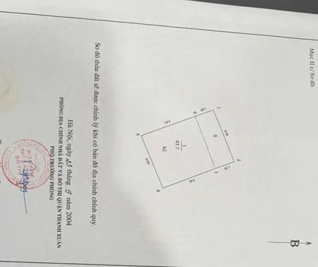 Bán nhà Chính Kinh 44m² ngang 6.05m giá 12.6 tỷ Phường Thanh Xuân (LH: Zalo 0862299066)