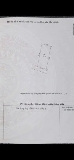 Bán đất 61,2m² ngang 5m giá 3.9 tỷ Xã Phúc Thịnh