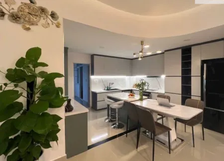 Cho thuê căn hộ cao cấp Riverside Residence – Phú Mỹ Hưng,  Quận 7, TP. Hồ Chí Minh với diện tích sàn rộng 140m², thiết kế hiện đại sang trọng, giá thuê 77 triệu đồng/tháng