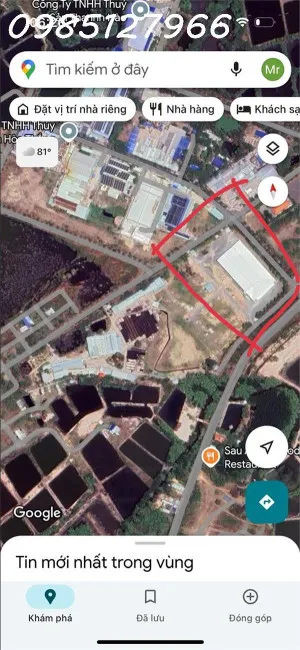 Cho Thuê Kho Xưởng/Đất Làm Kho Xưởng Chế Biến Thuỷ Hải Sản (Vũng Tàu, gần cảng Cái Mép)