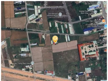 Bán đất 93.5m² ngang 5m giá 680 triệu Xã Đức Hòa