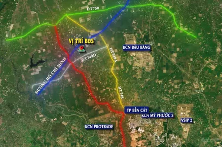 Bán 1ha đất skc vị trí đắc địa, lý tưởng làm xưởng tại bình dương