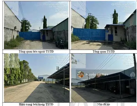 Ngân hàng thanh lý nhà xưởng 18.600m2, mt 40m, giá 4,5tr/m2 trần đại nghĩa bình chánh