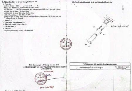 Bán nhà cấp 4 Phú An Bến Cát gần DT744