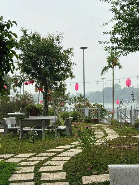 View nghỉ dưỡng bờ sông Đồng Nai .3500m2. View thiết kế bài bảng Sang Trọng
