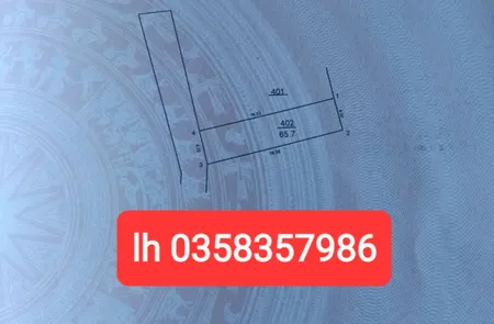 Bán đất 65.7m² ngang 4.00m giá 920 triệu Xã Kim Anh
