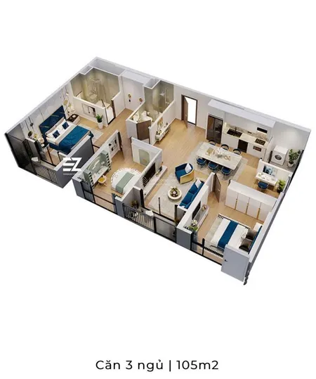 Chuyển nhượng vinhomes ocean park, the zurich 3pn 105m2 đông nam, giá 7.9x tỷ, /zl 0822 687 ***
