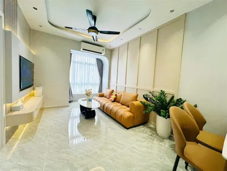 Căn hộ dt 81m2, 3pn 2wc nội thất đẹp cao cấp tại chung cư sky garden, q7