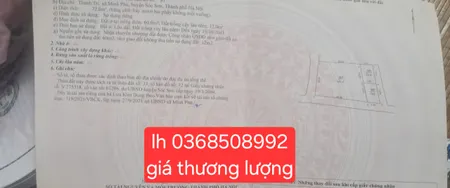 Bán đất 72m² ngang 10,01m giá 1.8 tỷ Xã Kim Anh