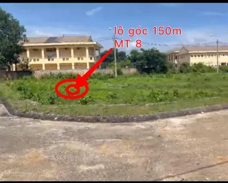 Lô góc 150m2, tdc hàng tuyệt chủng thị trường, giá hơn 40tr, vị trí trung tâm giữa đhqg, kcn, đhpft