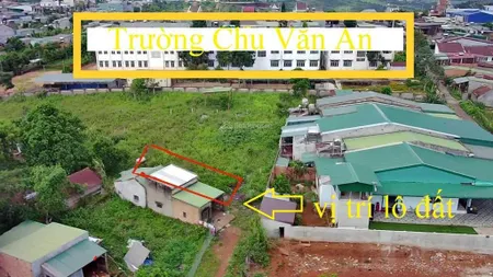 Chỉ với 450 triệu sở hữu ngay lô đất thổ cư 100% sát trường học chu văn an,tt đức an, tỉnh lâm đồng