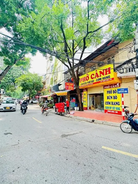 Bán nhà mặt phố nguyễn viết xuân hà đông vỉa hè rộng kinh doanh sầm uất 2 thoáng trước sau