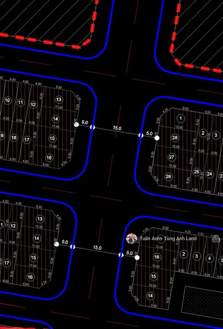 Bán lô 69m² mặt đường 25m, tđc 226 lê lai, ngô quyền, hp