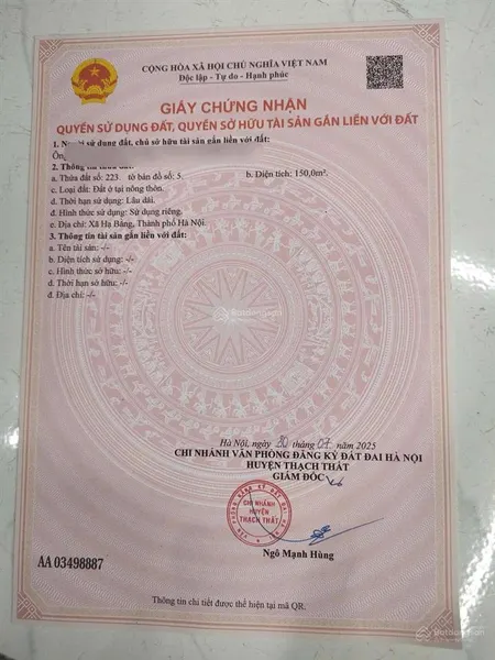 Bán gấp 140,6m2 hạ bằng 4,5 tỷ(hỗ trợ bank) để xây nhà trọ cạnh fpt, cnc
