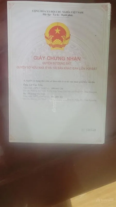 Bán đất trước mặt công an xã đồng hỷ, tỉnh thái nguyên