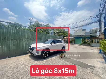 Bán đất 120m2 ngang 8m dài 15m lô góc đường rộng 8m giá chỉ 7,9 tỷ tại hiệp bình, thủ đức, hcm
