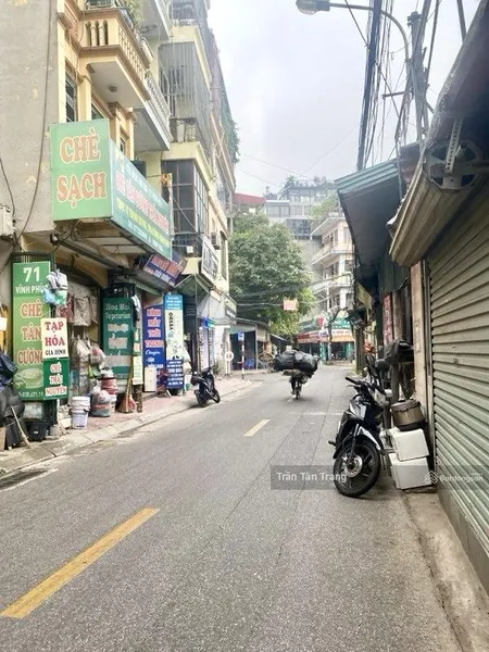 Bán nhà phố vĩnh phúc ba đình, kinh doanh, vỉa hè, oto tránh, 5 tầng dân xây kiên cố, ở ngay