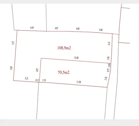 Bán 70.5m2 Kim Thiều,Từ Sơn,BN chỉ 1.6 tỷ full thổ cư đẹp