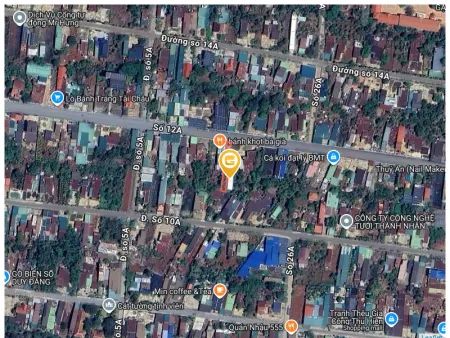 Bán đất 253.8m² ngang 5m giá 2.4 tỷ Phường Tân An