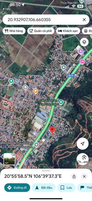 Bán đất 67m² ngang 4,34m giá 1 tỷ Phường Lưu Kiếm. Đông sơn cũ. Lh 0382341632 em Liên