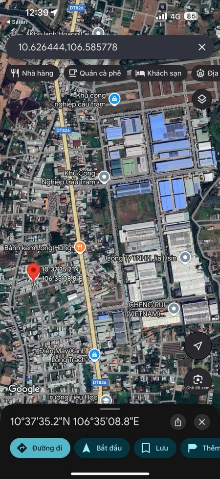 Bán đất 100m² giá 1.6 tỷ Xã Rạch Kiến