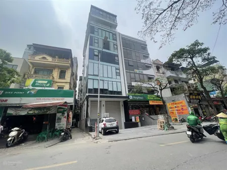 Mặt phố trịnh văn bô. đối diện. cđ fpt lô góc 2 thoáng. 66m2 mặt tiền 5 mét. nhà c4 phù hợp xây vp