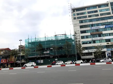 Bán nhà mặt phố đối diện times mặt tiền 11.9m diện tích 245m2 sổ đỏ chính chủ giá 360tr/m2