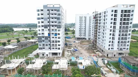 Liền kề hud chánh mỹ sài gòn | căn 110m² mặt tiền 5,5m giá từ 5,3 tỷ/căn đóng tiền 9 đợt