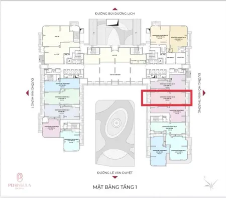 Bán căn shophouse khối đế peninsula, giá tốt nhất từ chủ đầu tư chiết khấu lên đến 18%