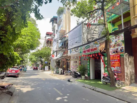 Chuyển công tác cần bán nhà mặt phố nguyễn viết xuân, ô tô, kinh doanh, 1 căn duy nhất 12.4 tỷ