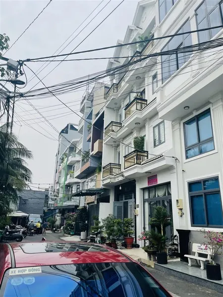 Bán nhà hẻm xe hơi 6m, khu vườn điều, p. tân quy, q7 4 tầng (4m x15m) giá 8,4 tỷ