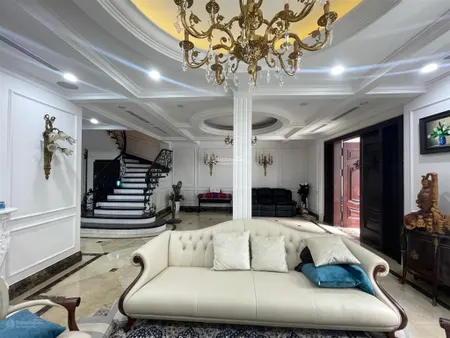 Biệt thự công viên cầu giấy đường lớn 5 làn xe ô tô 330m2, hầm mặt tiền 16,5m 95 tỷ