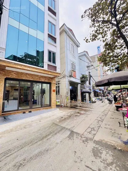 Mặt phố nguyễn đổng chi 54m, 8 tầng thang máy, mặt tiền 5,2m, lô góc hiếm, tòa building hiện đại