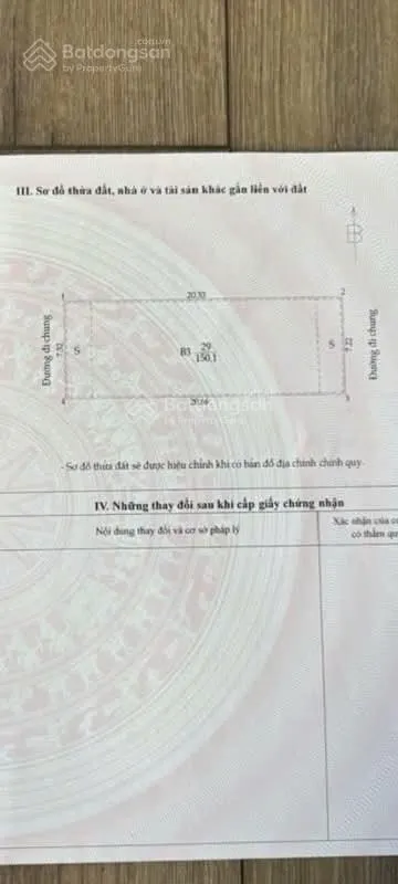 Bán nhà mp cát linh hào nam phan văn trị, dt 150m2 mt 7,5m đg hè rộng 35m. 68 tỷ