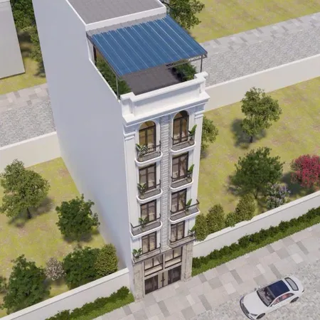 Vĩnh hưng bán nhà 7 tầng tm, ô tô, 26 phòng. thu 1.5 tỷ/năm. 100m2. mt 5.2m. chỉ 23.8 tỷ