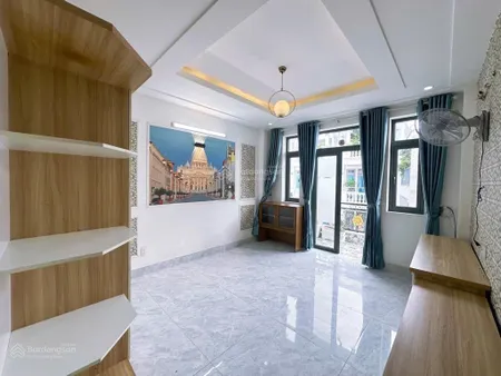 Hẻm xe hơi5 tầng btct nhà mới tặng full nội thất68m2no hậunguyễn duy cung p12 gvchỉ 7tỷ8 tl