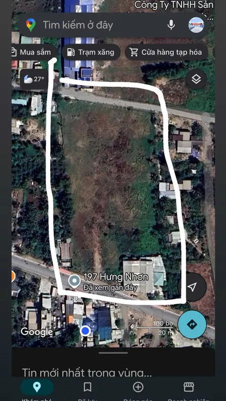 Nhanh tay sở hữu lô đất nền diện tích 10.52811 m² tại đường Hưng Nhơn, Xã Tân Kiên, Bình Chánh, Hồ Chí Minh.