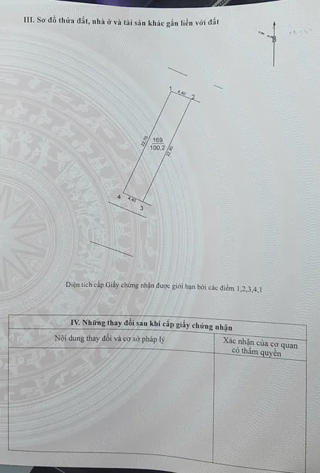 Bán đất 100.2m² ngang 4.40m Xã Phúc Thịnh