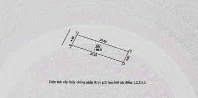Bán đất 110.9m² ngang 4.90m Xã Phúc Thịnh