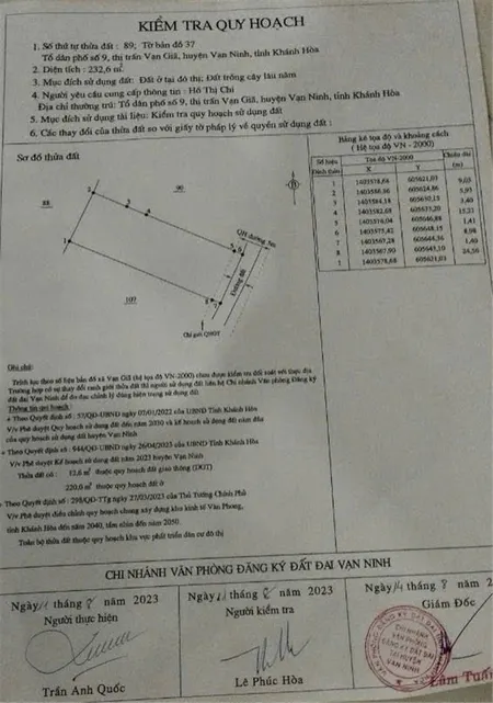 ĐẤT ĐẸP – GIÁ TỐT  – CHÍNH CHỦ CẦN BÁN Đất Thị Trấn Vạn Giã, Vạn Ninh, Khánh Hoà