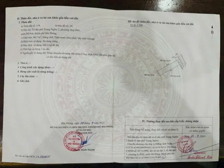 Bán lô đất giá hiếm TDP Trung Nghĩa – Đồ Sơn, chỉ 1,9x tỷ  ZALO 0567 222 555