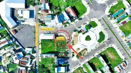 Bán lô góc 232.5m2 mặt tiền cổ luỹ khu bingsu tư nghĩa view công viên