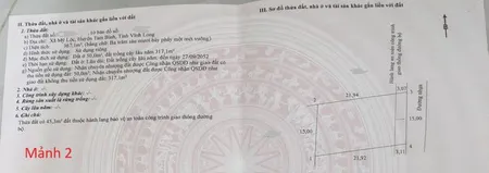 Bán đất 375m2, ngang 15(mặt tiền) dài 25 đường nhựa xe tải vào tại gần cái ngang