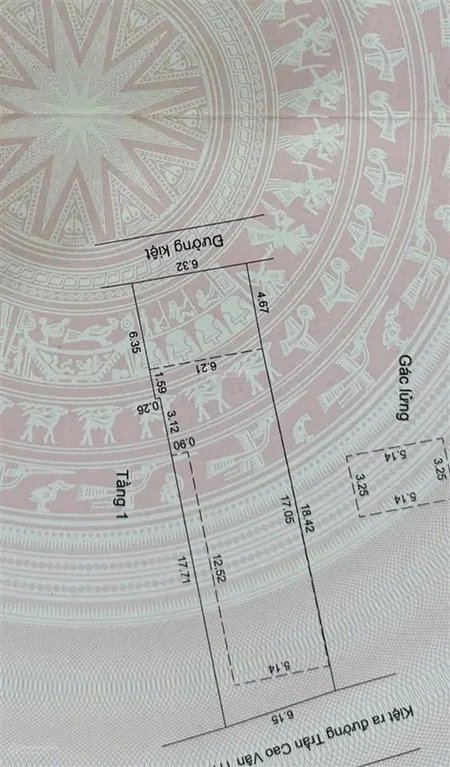 Bán đất 2 mặt tiền kiệt trần cao vân, 144m2 ngang 6,2m nở hậu, có thể tách làm 2 sổ đỏ thông biển