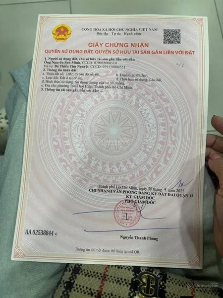 Đất mặt tiền đường hiệp thành 26 giá tốt