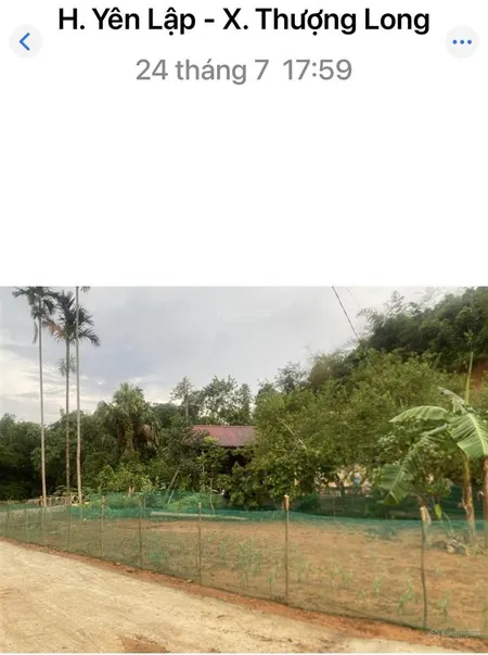 Bán lô đất phân lô xã thượng long phú thọ dt 159m2 mặt tiền 10m sau 10m vuông vắn vị trí đẹp