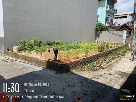 Lô góc 2 mặt tiền, ô tô chạy vòng quanh, mạnh tân thư lâm, gần ngay đề án của vinhomes thư lâm